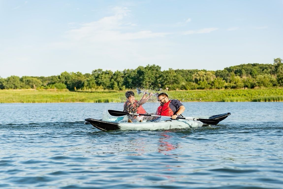 How are you spending the holiday weekend? Get your family out on the water for some good family fun! Book at www.napervillekayak.com.